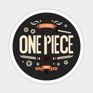 one piece Magnet